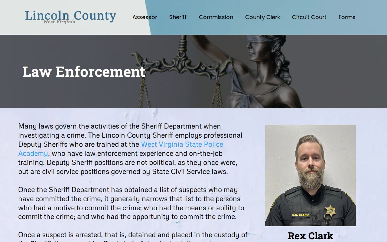 Lincoln County arrest records local arrest to court process