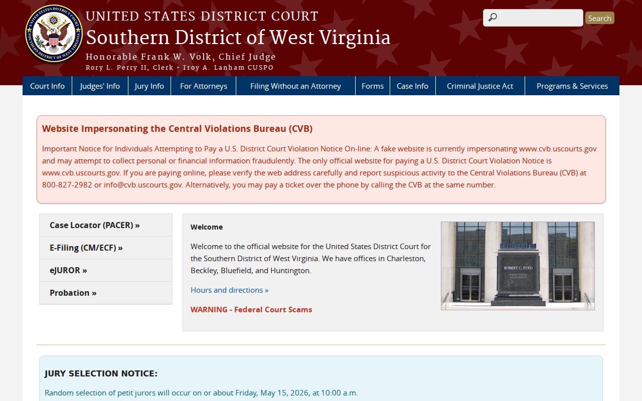 Lincoln County criminal case federal court portal