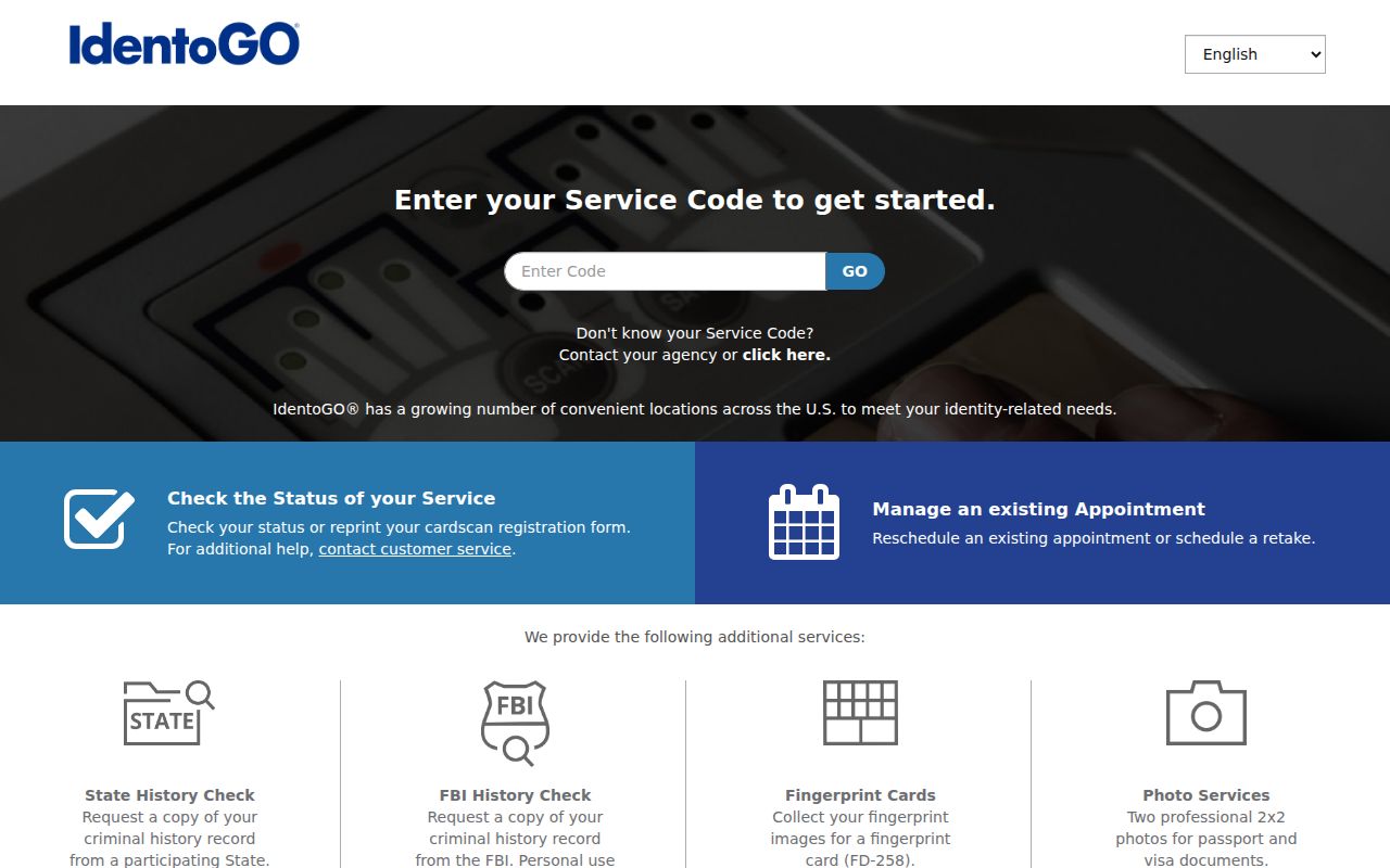 Lincoln County criminal record fingerprint scheduling portal